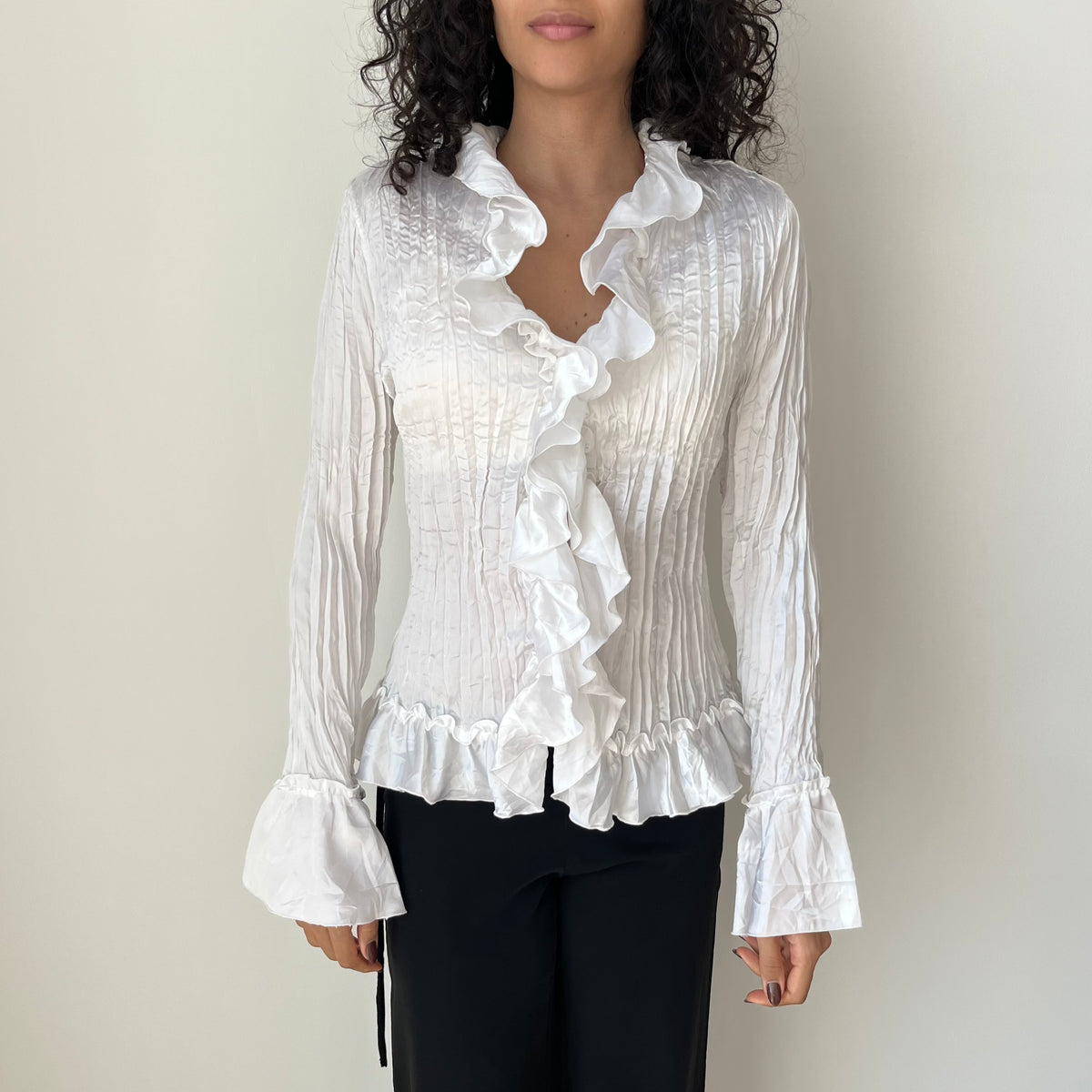 Long Sleeved Blouse - Size M