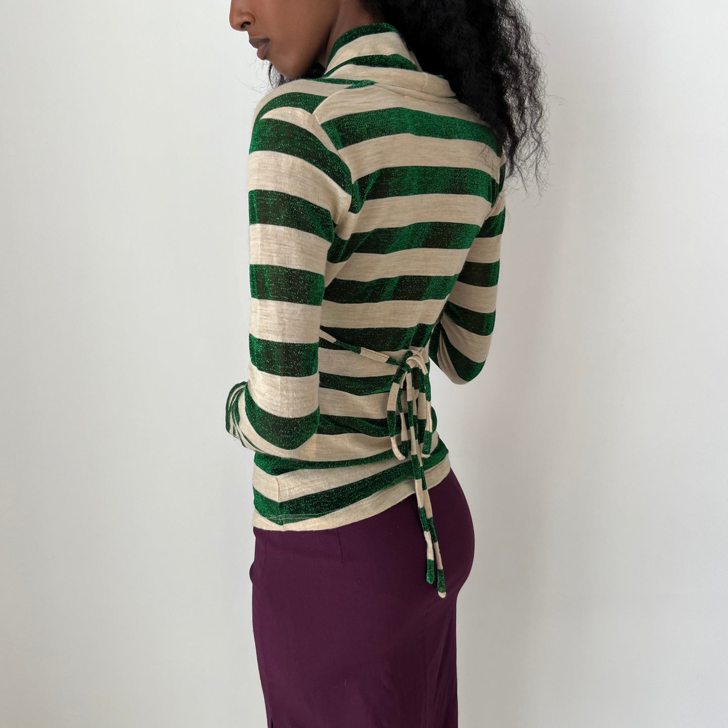 Cowl Neck Top - Size S