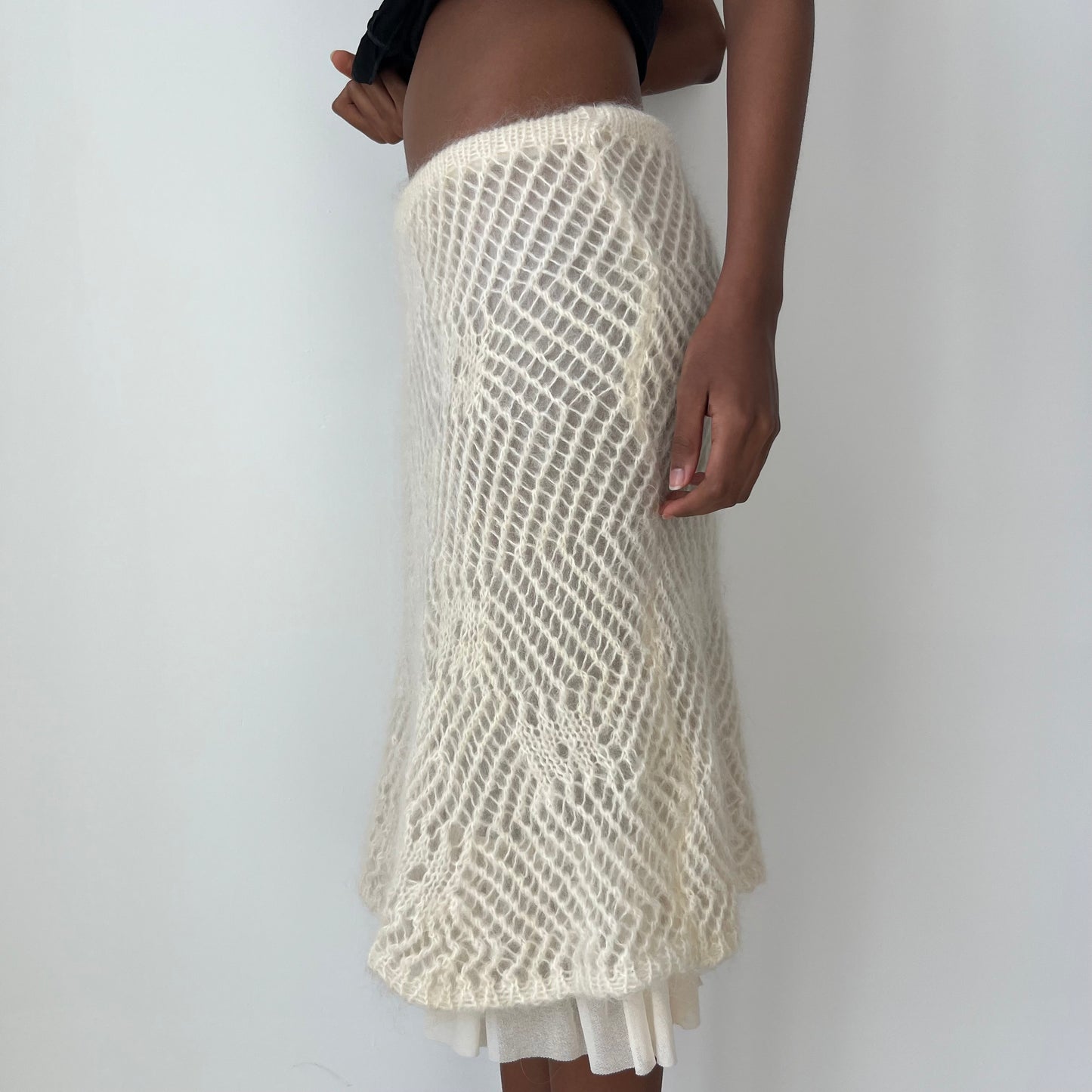 Midi Mohair Skirt - Size S/M