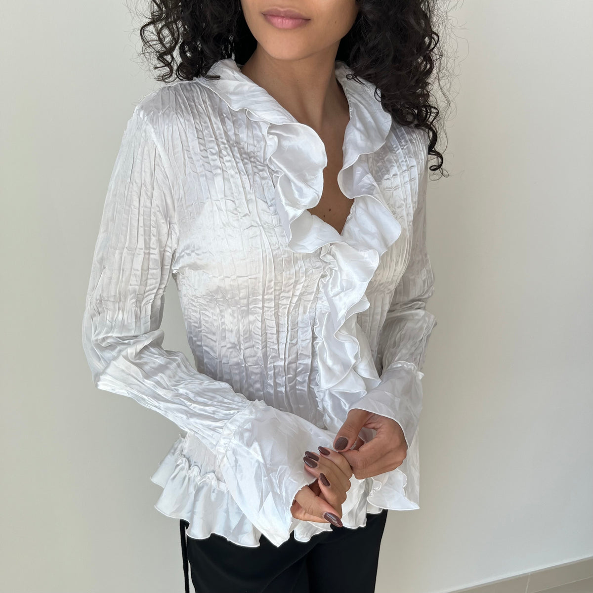 Long Sleeved Blouse - Size M
