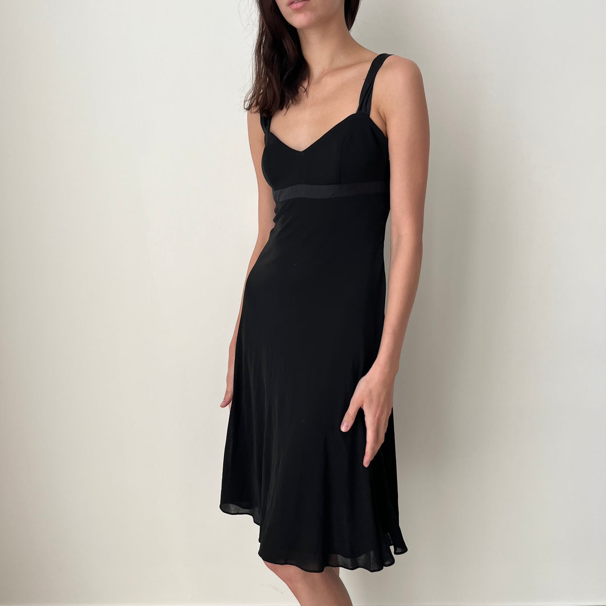 Silk Detailed Dress - Size S