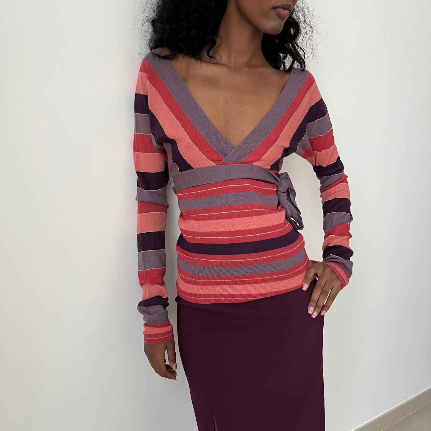 V Neck Top - Size S