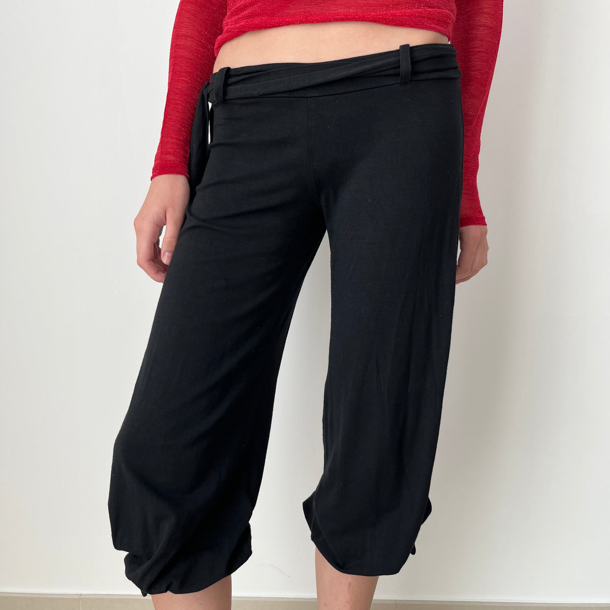 Cropped Trousers - Size S