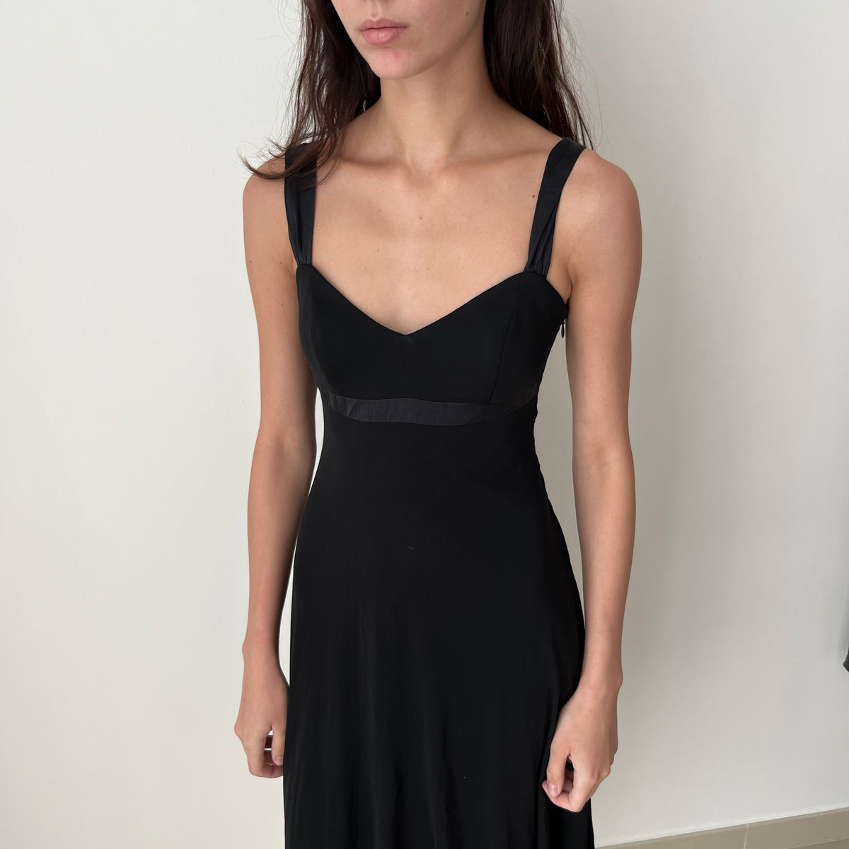 Silk Detailed Dress - Size S