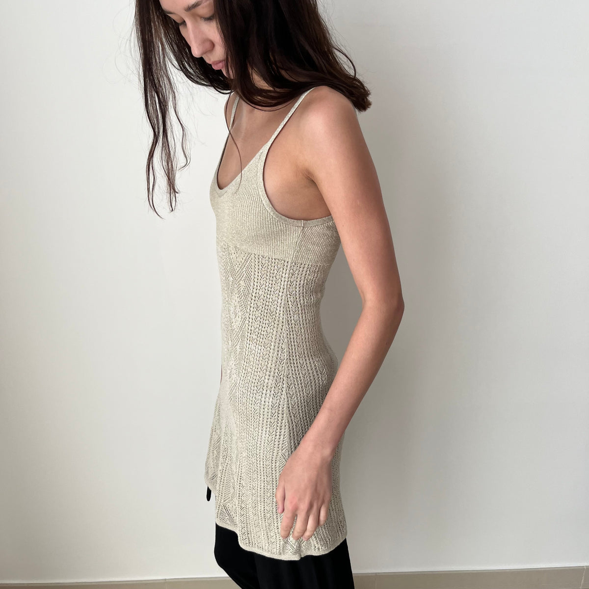 Micro Knit Dress - Size S