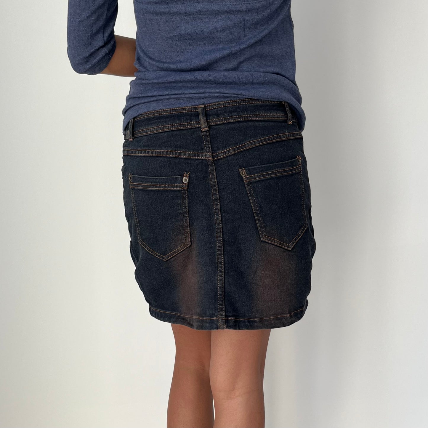 Denim Skirt -Size S