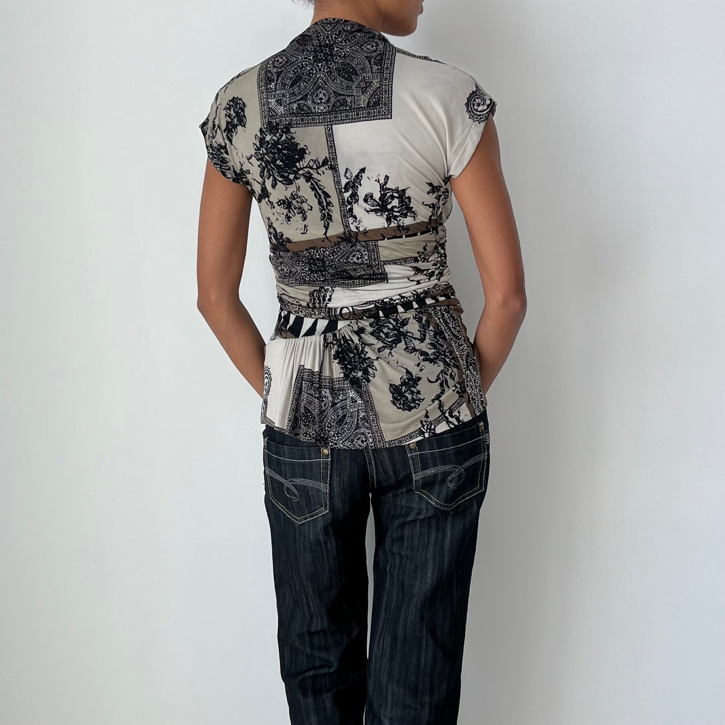 Short Sleeved Blouse - Size M
