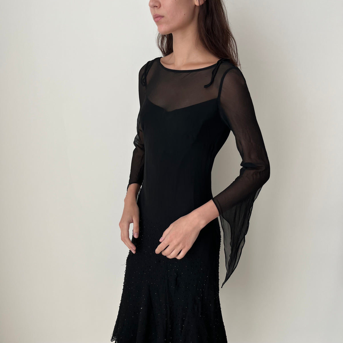 Long Sleeved Dress - Size S