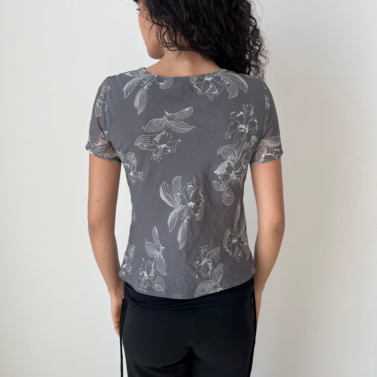 Cowl Neck Top - Size M