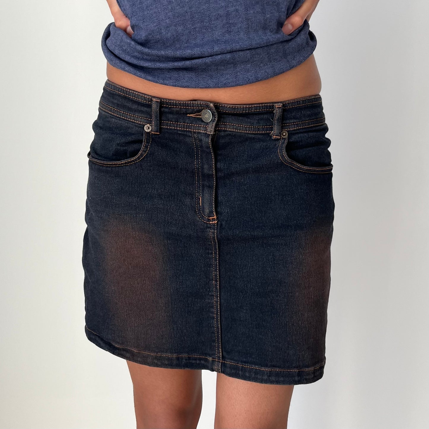 Denim Skirt -Size S