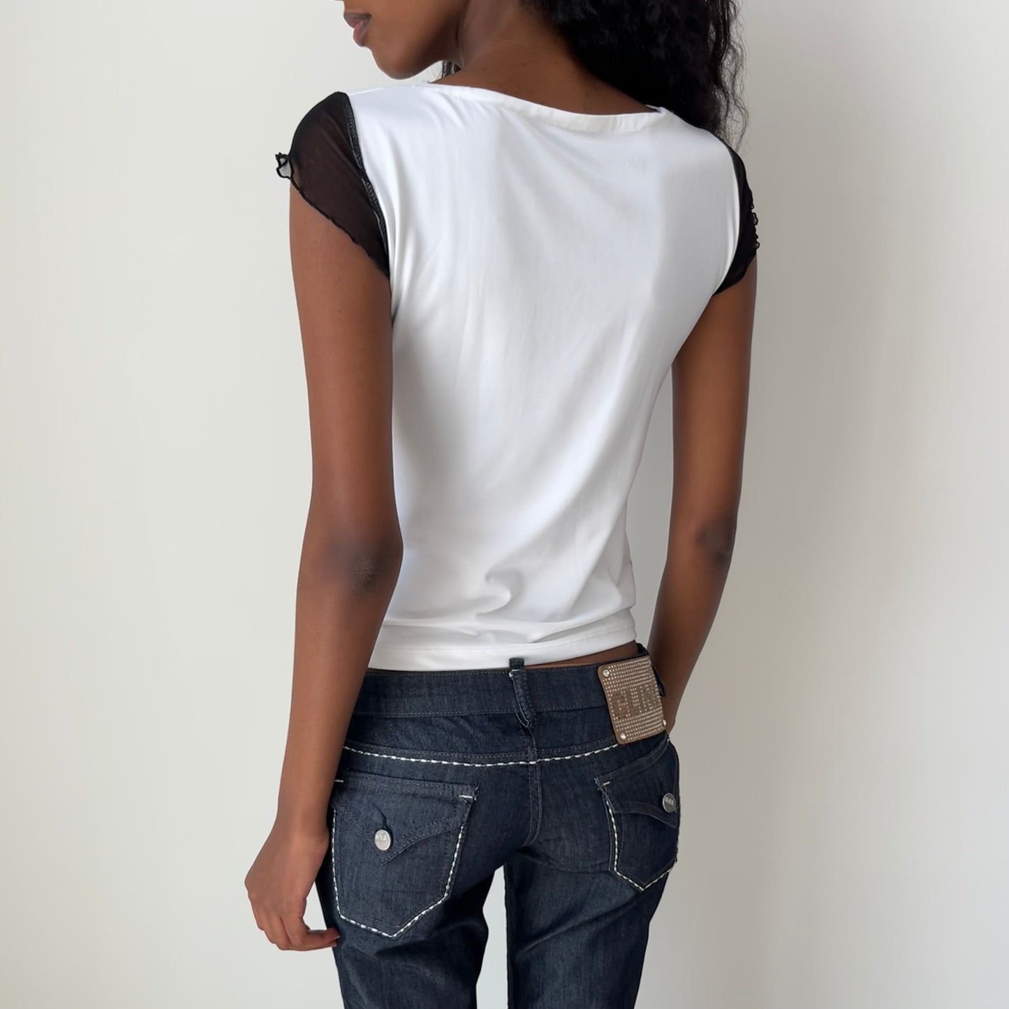 Short Sleeved Top - Size S