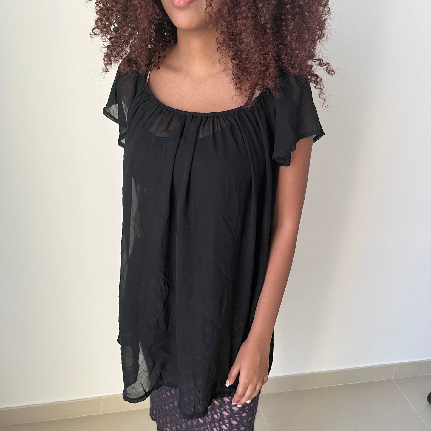 Short Sleeved Blouse - Size S