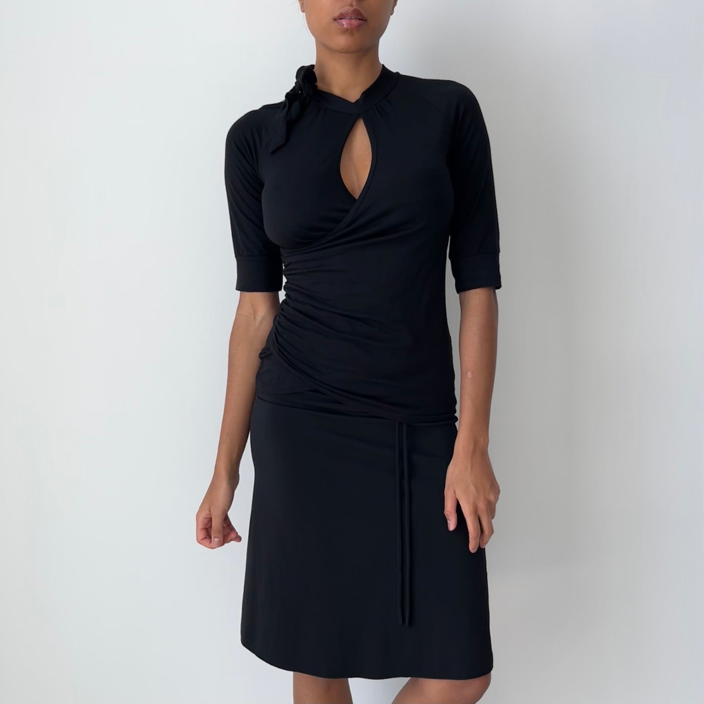 Three Quarter Sleeve Top - Size S