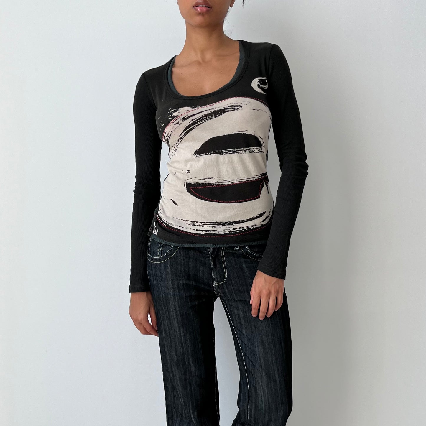 Long Sleeved Top - Size S/M