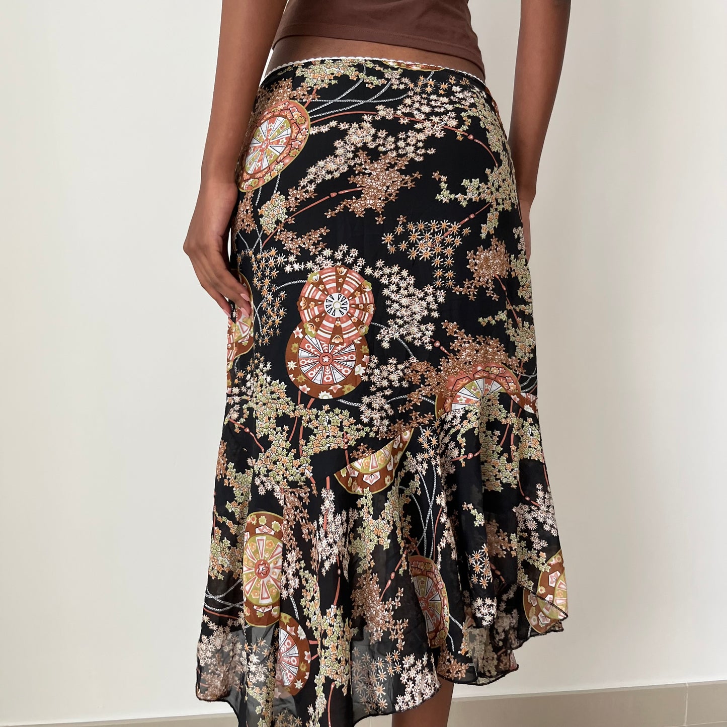Mesh Midi Skirt - Size S