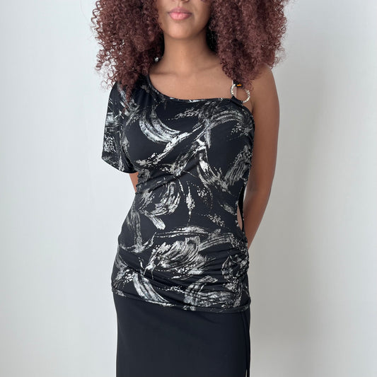 One Shoulder Top - Size M