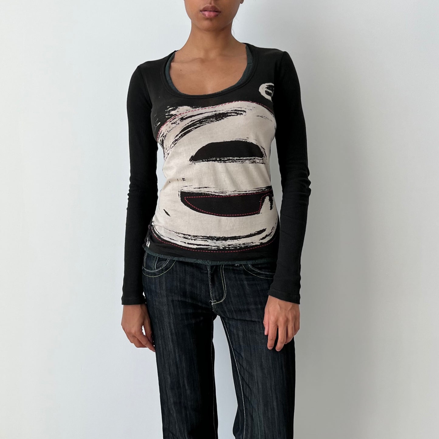 Long Sleeved Top - Size S/M