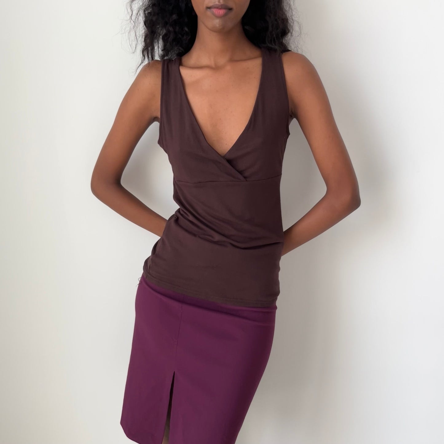 Cross Over Top - Size S