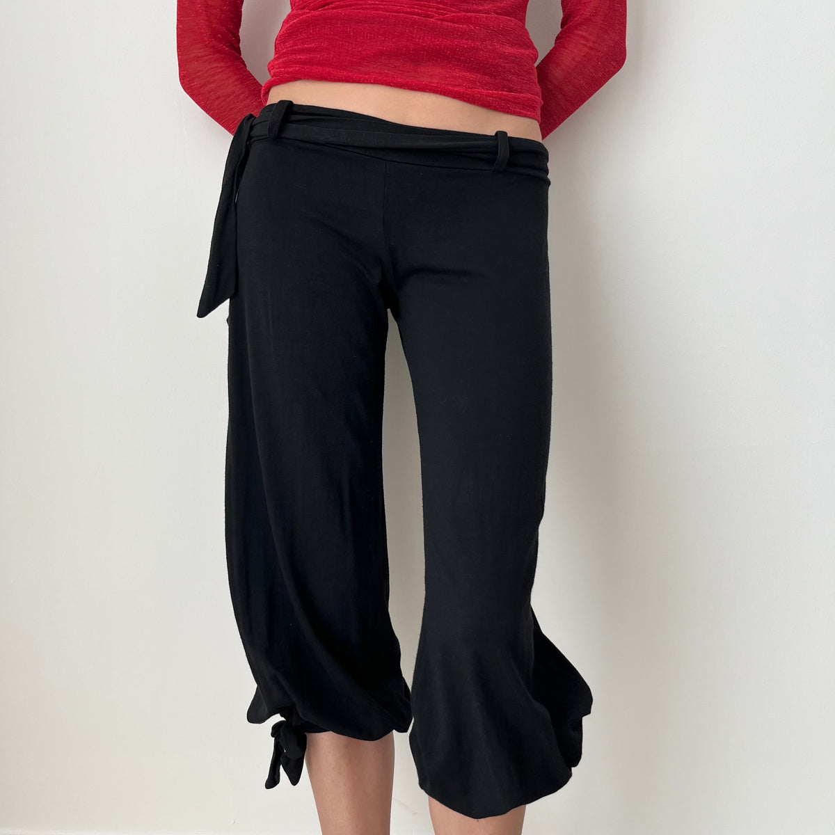 Cropped Trousers - Size S