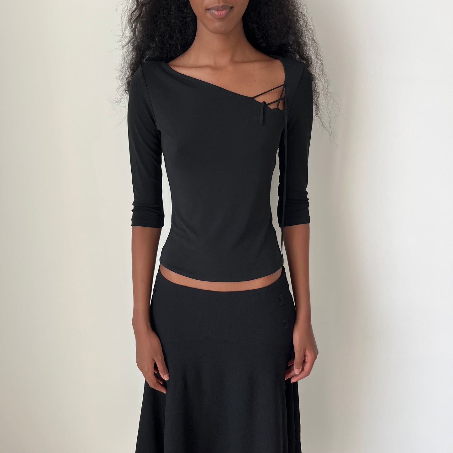 Three Quarter Sleeve Top - Size M