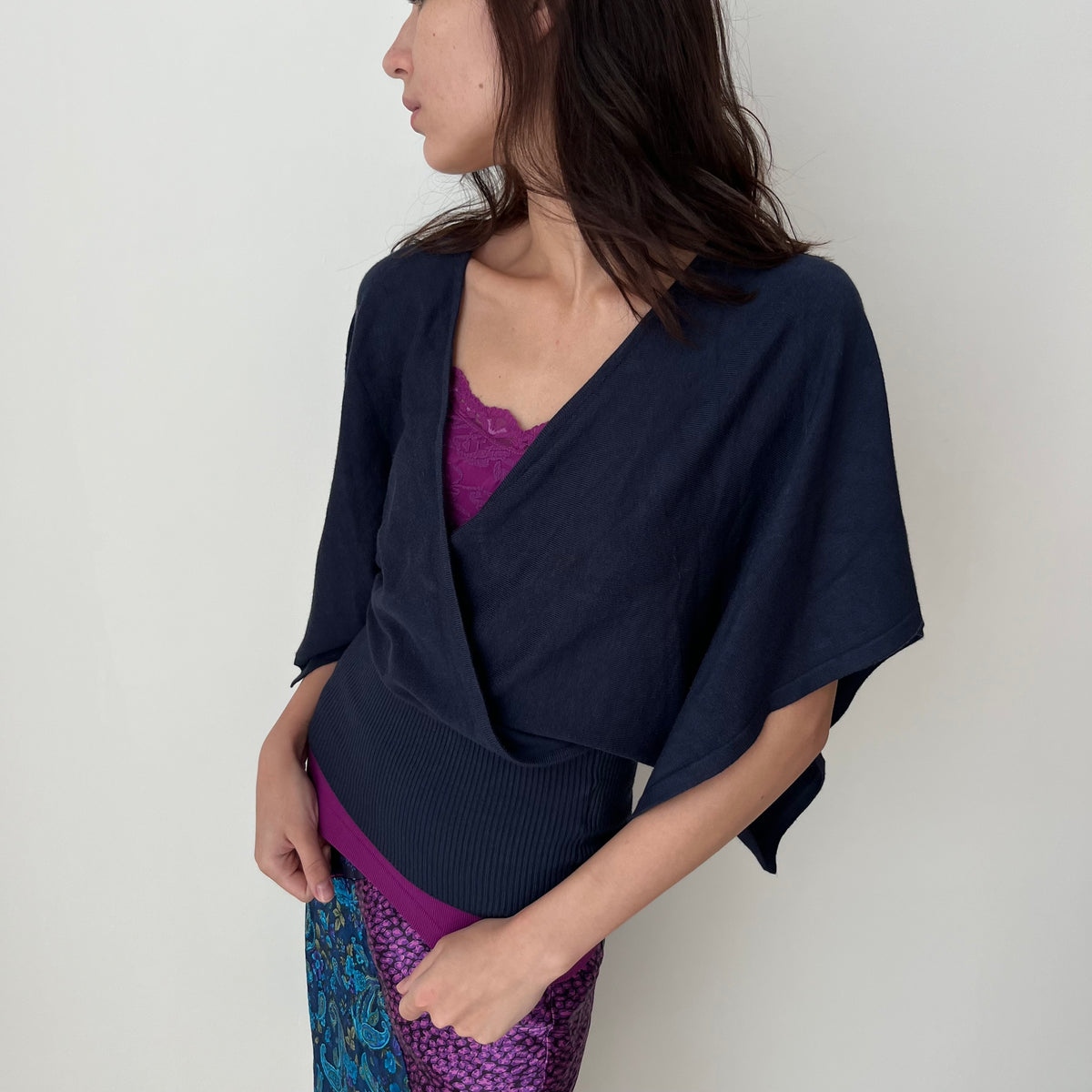 Micro Knit Top - Size M