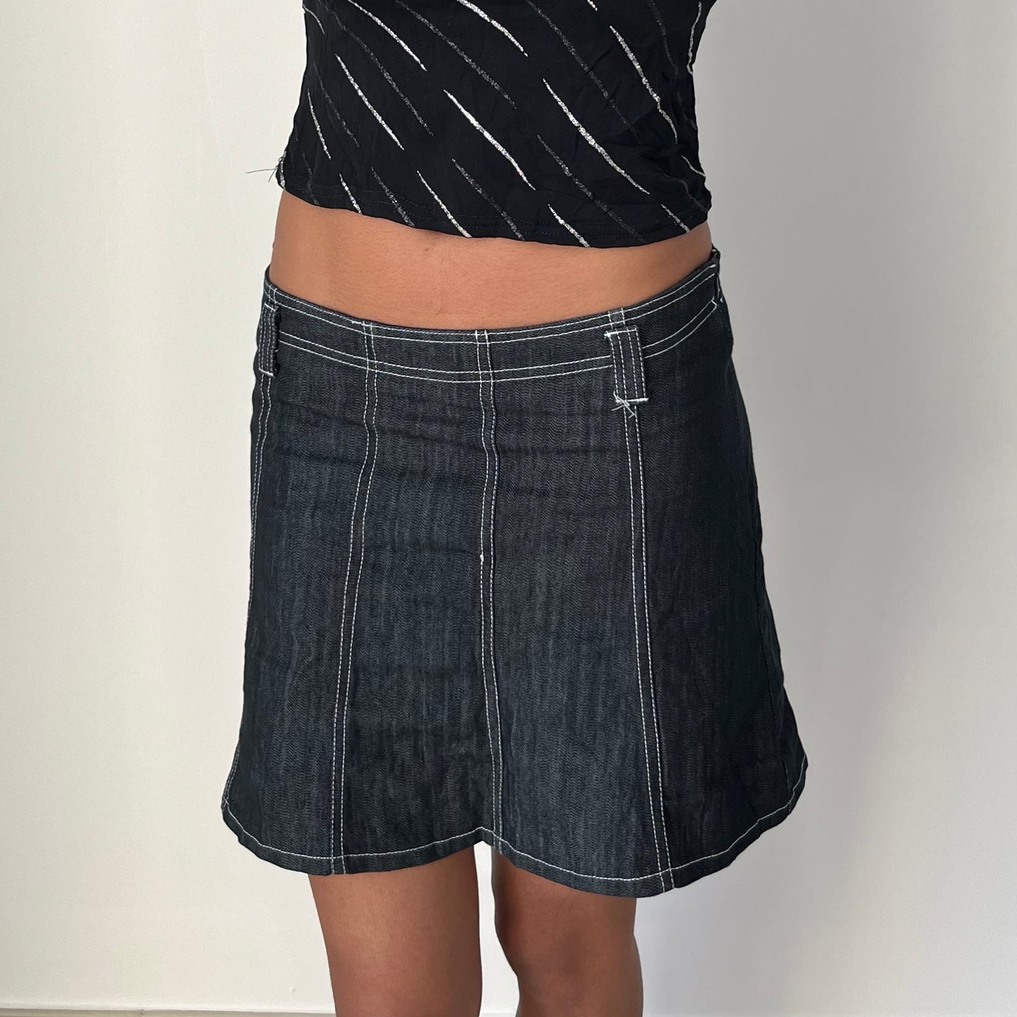 Denim Skirt - Size S