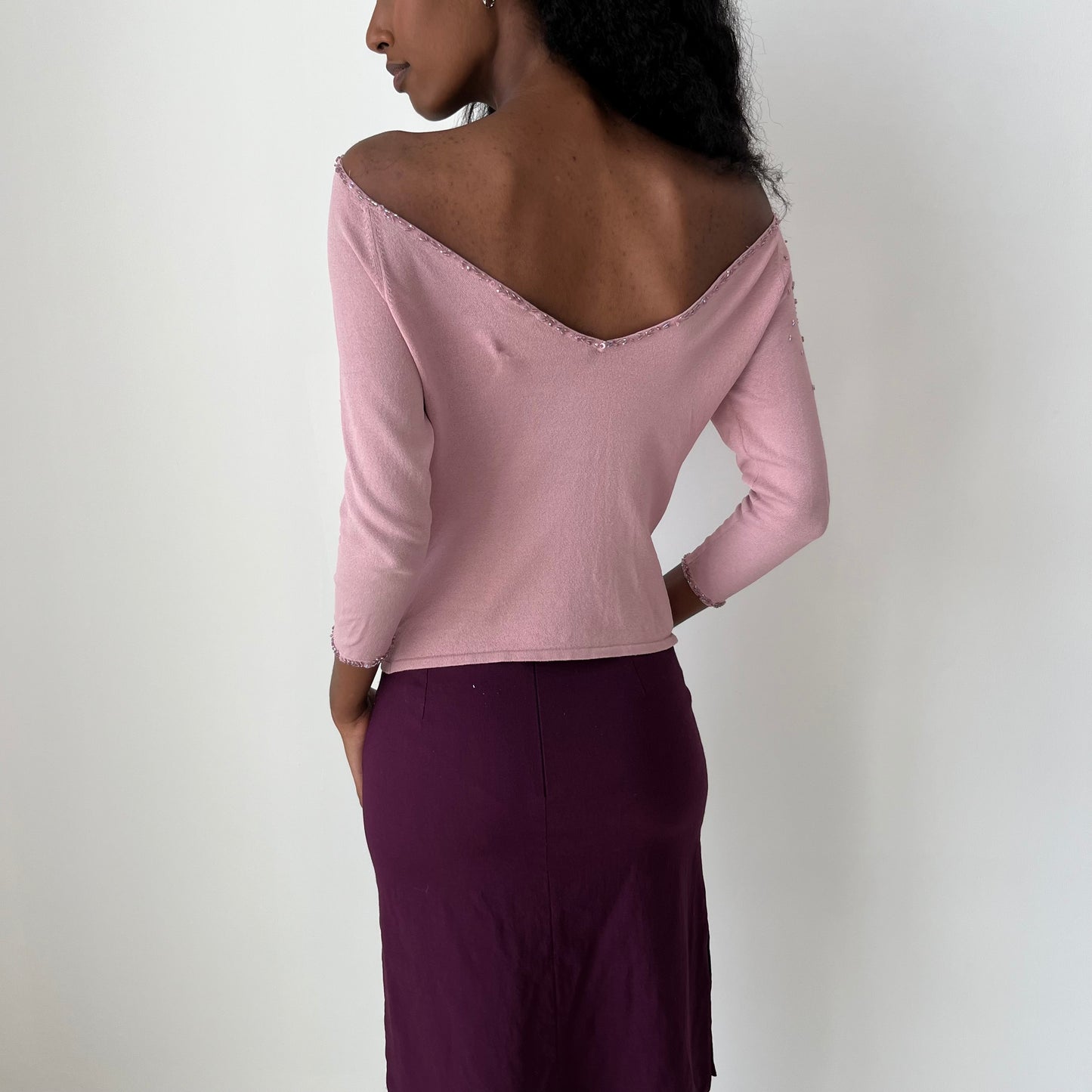 Micro Knit Top - Size M