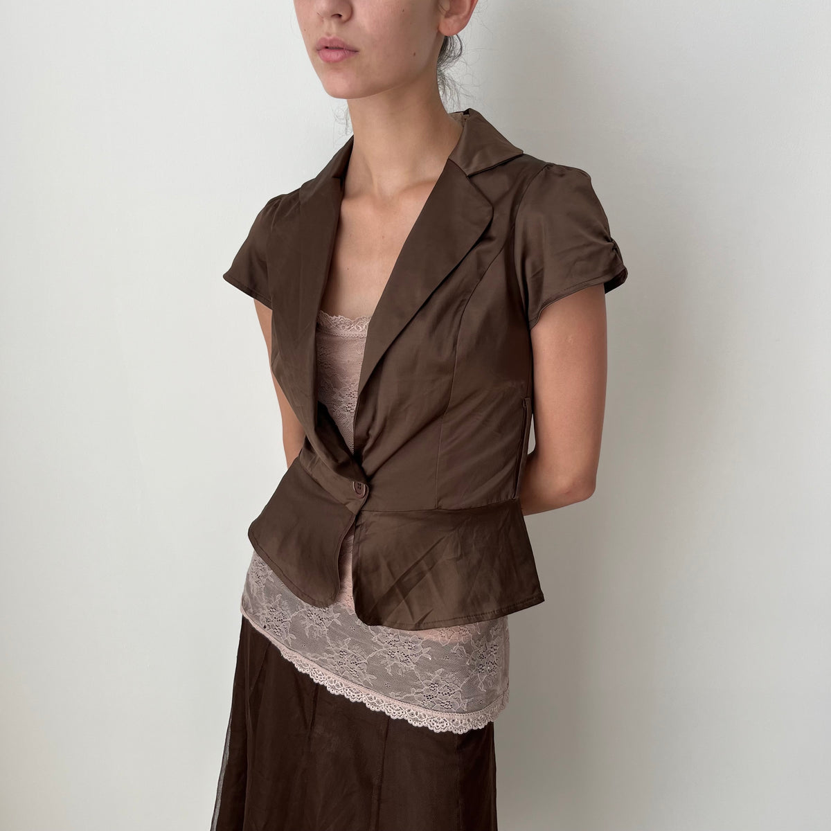 Collared Blazer - Size S