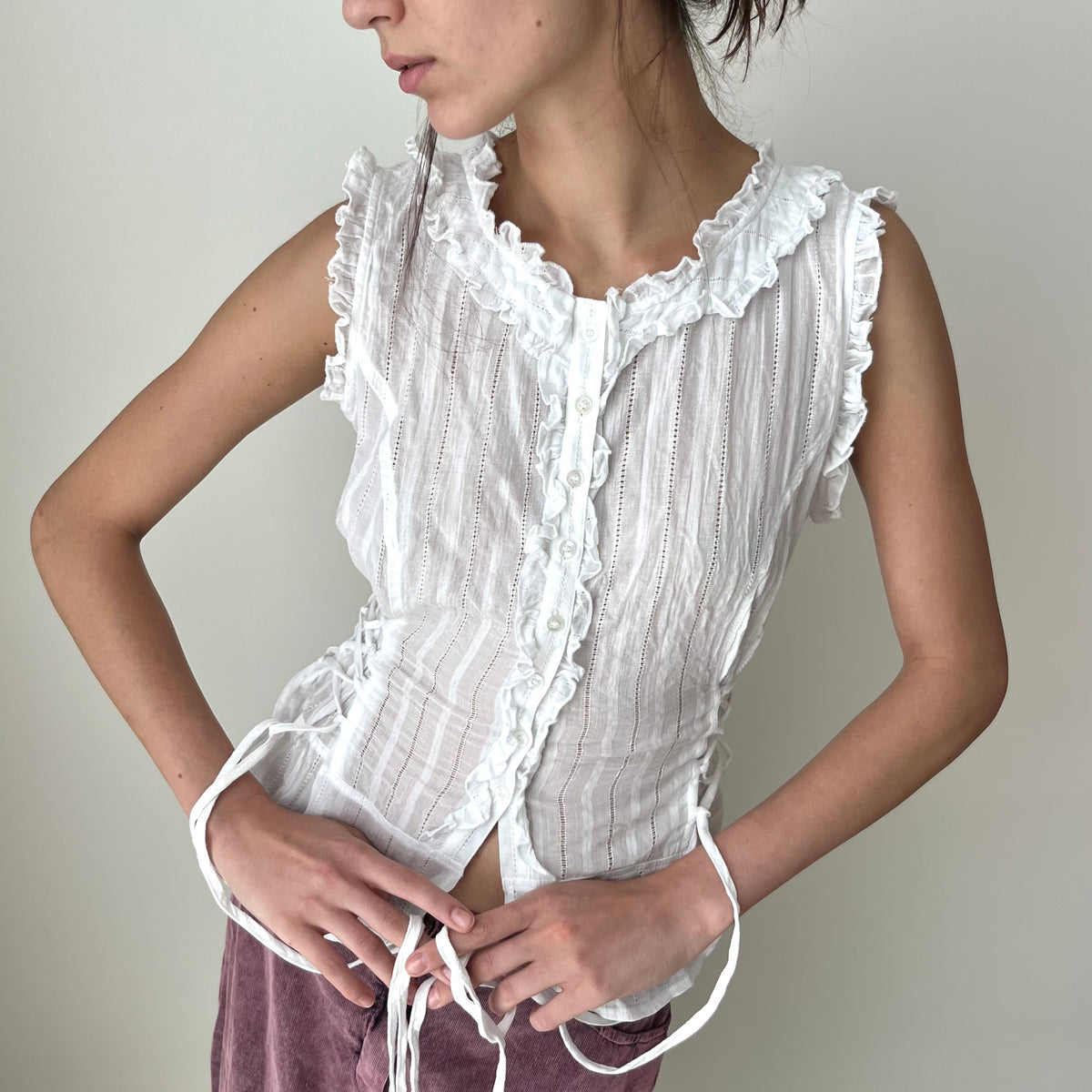 Sleeveless Blouse - Size S