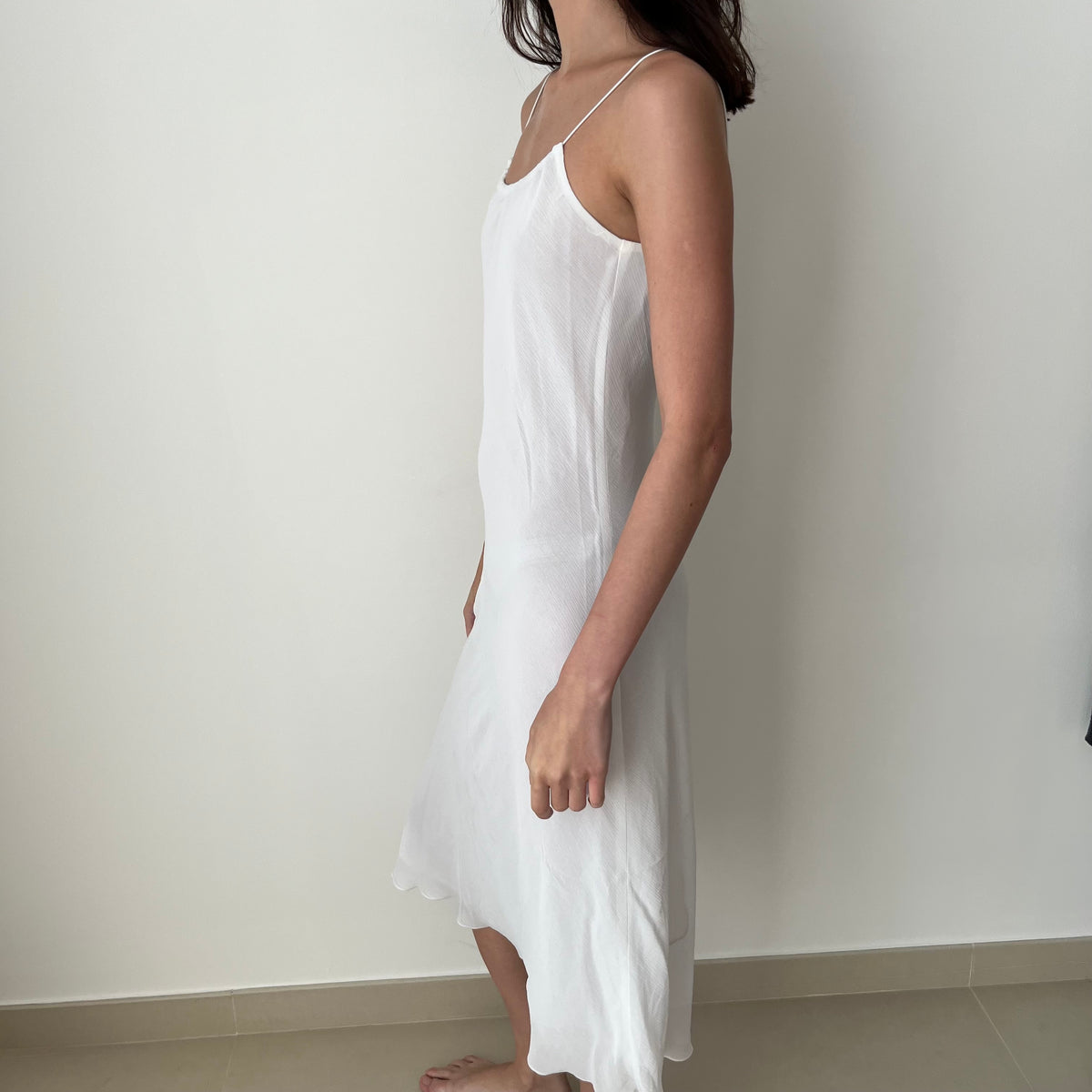Maxi White Dress - Size S
