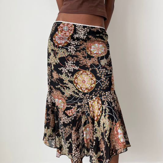 Mesh Midi Skirt - Size S
