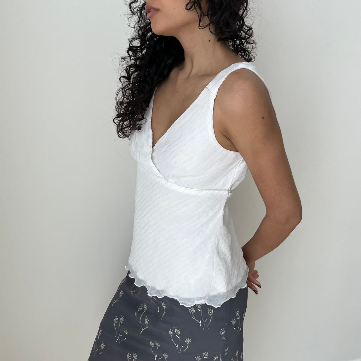 V Neck Top - Size M