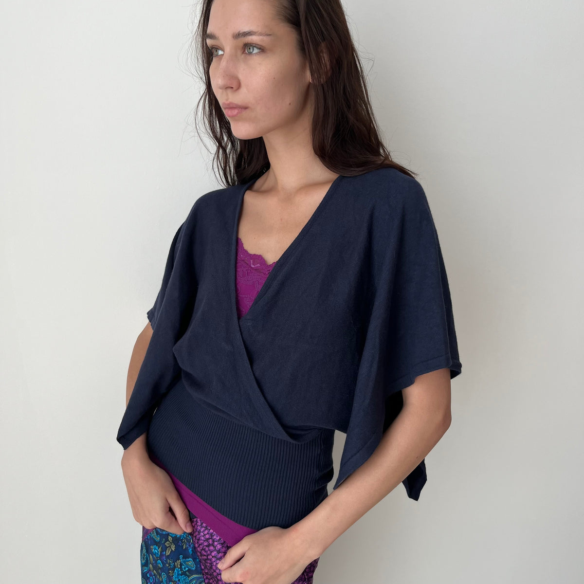 Micro Knit Top - Size M