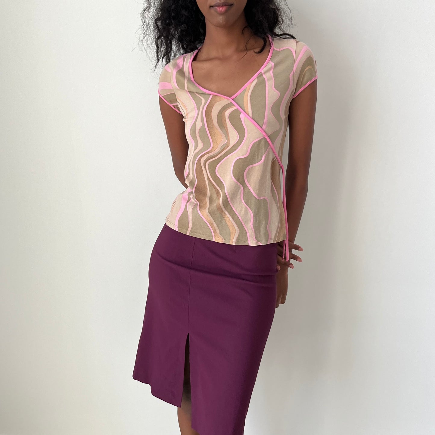 Cross Over Top - Size S