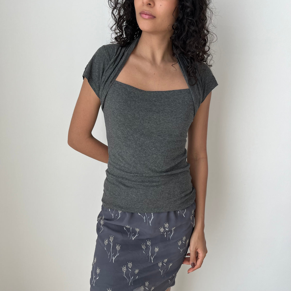Short Sleeved Top - Size M