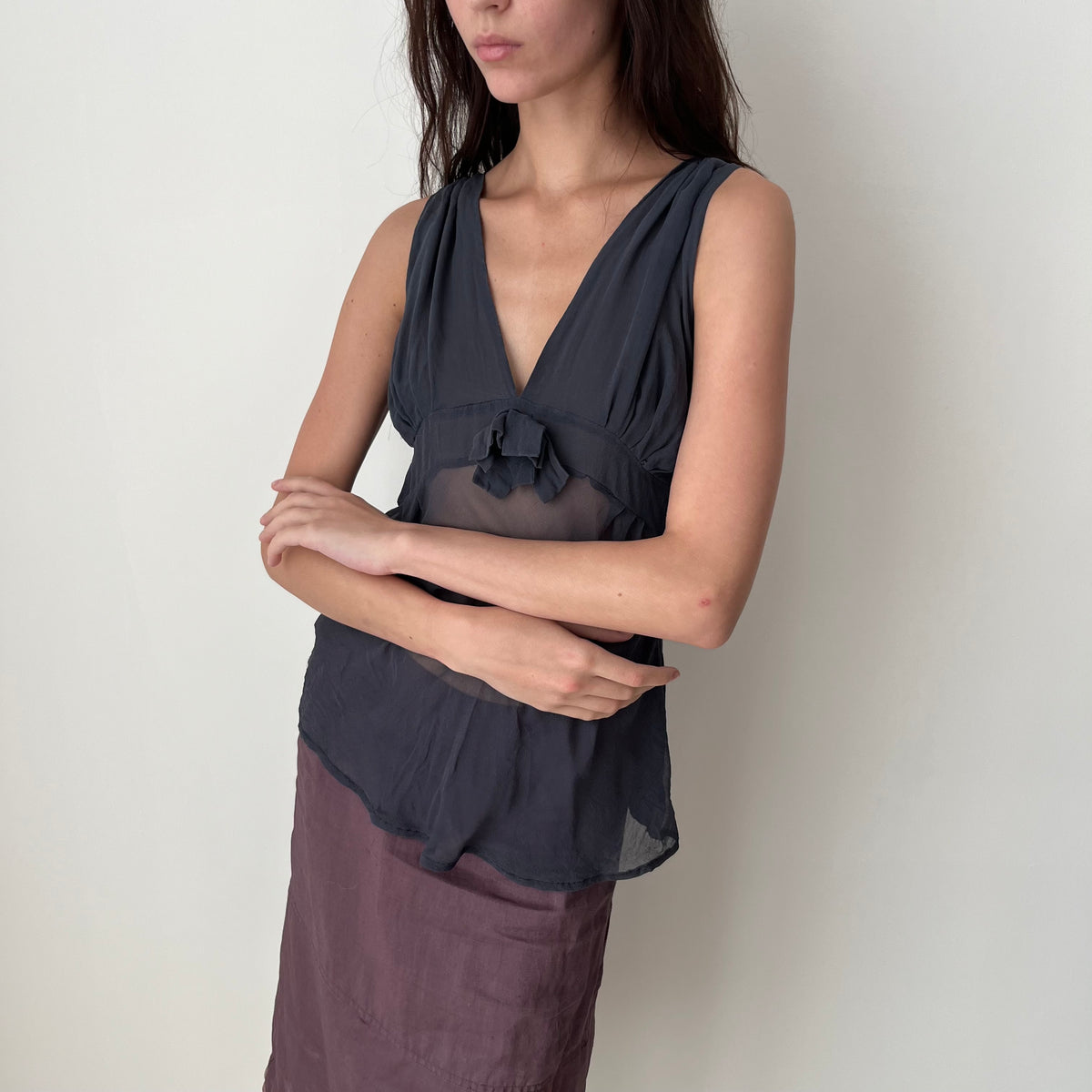 V Neck Top - Size S