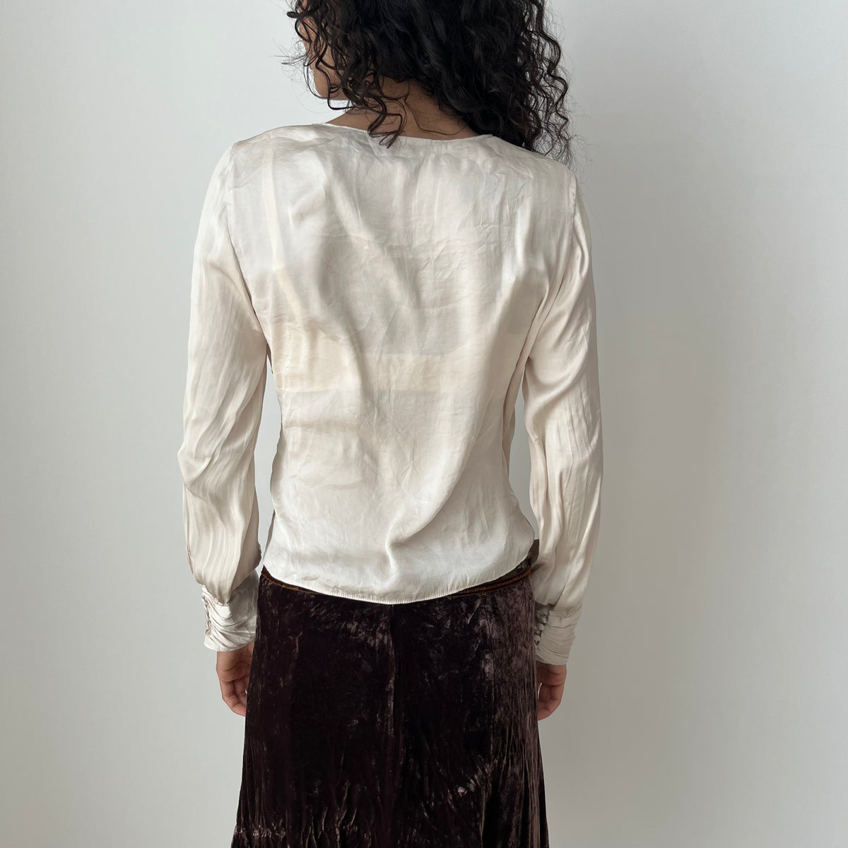 Cross Over Blouse - Size S