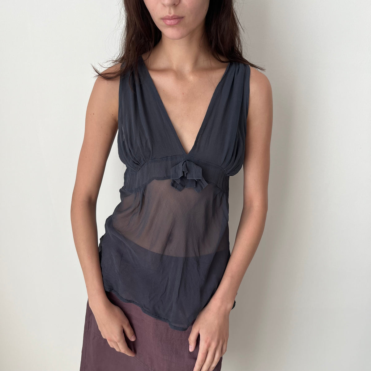 V Neck Top - Size S