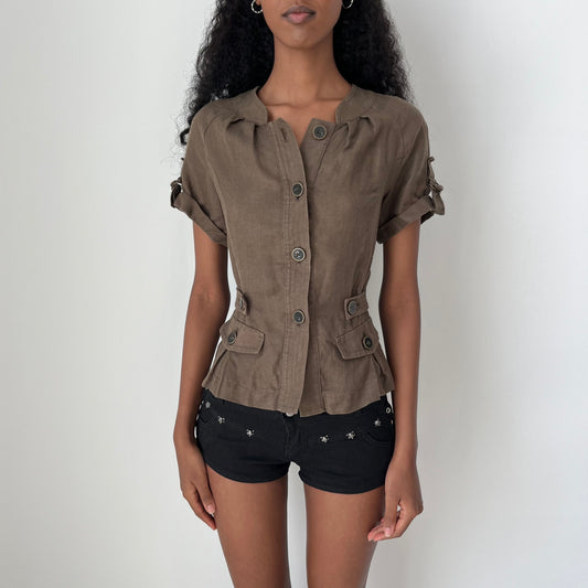 Button Up Blouse - Size S