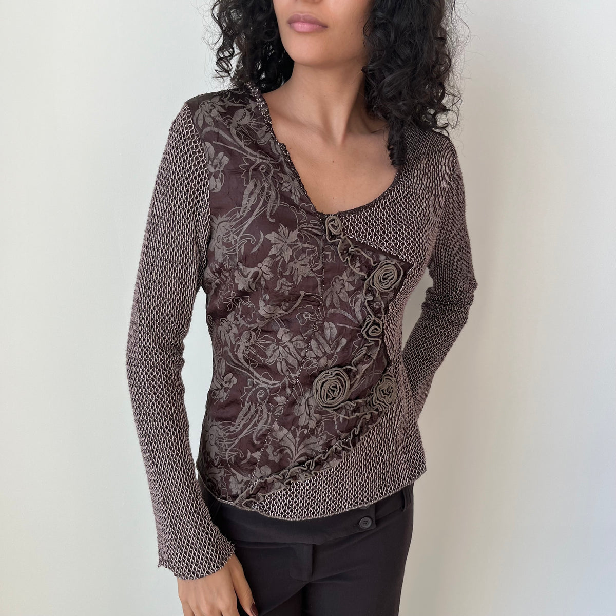Long Sleeved Top - Size S