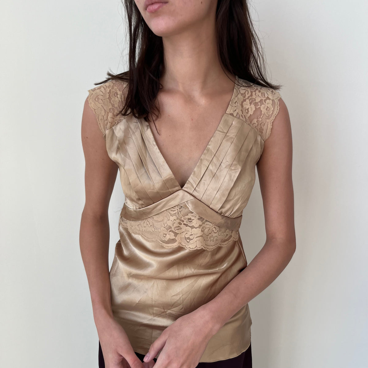 V Neck Blouse- Size S