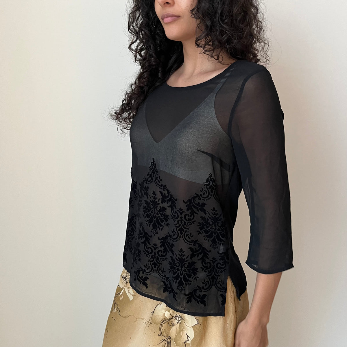 Mesh Blouse - Size S