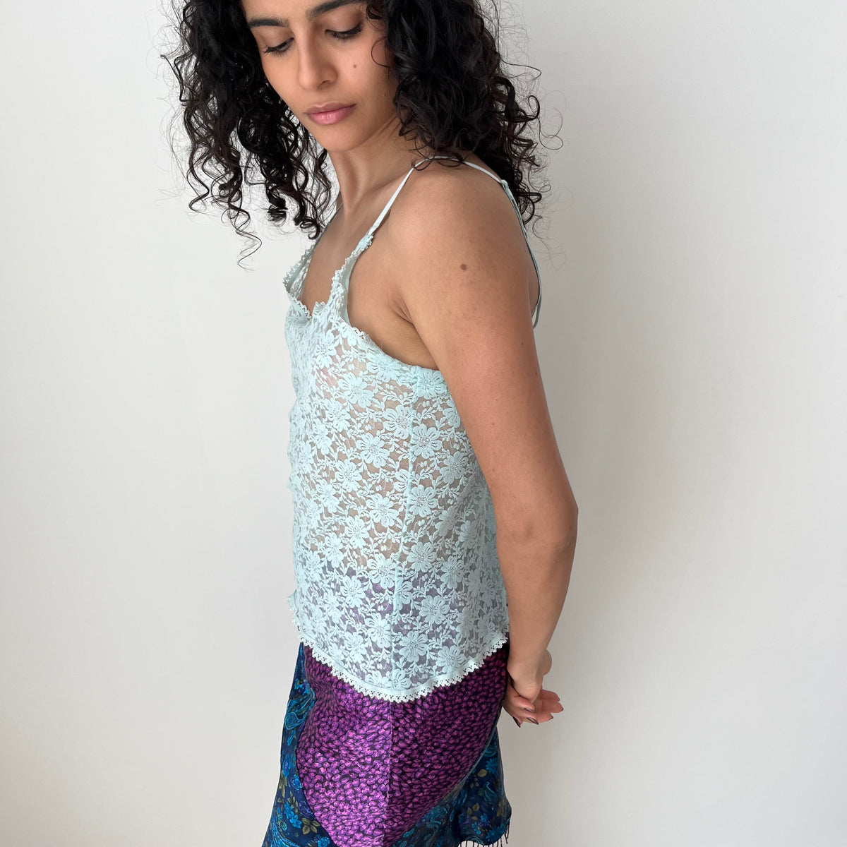 Lace Cami Top - Size M