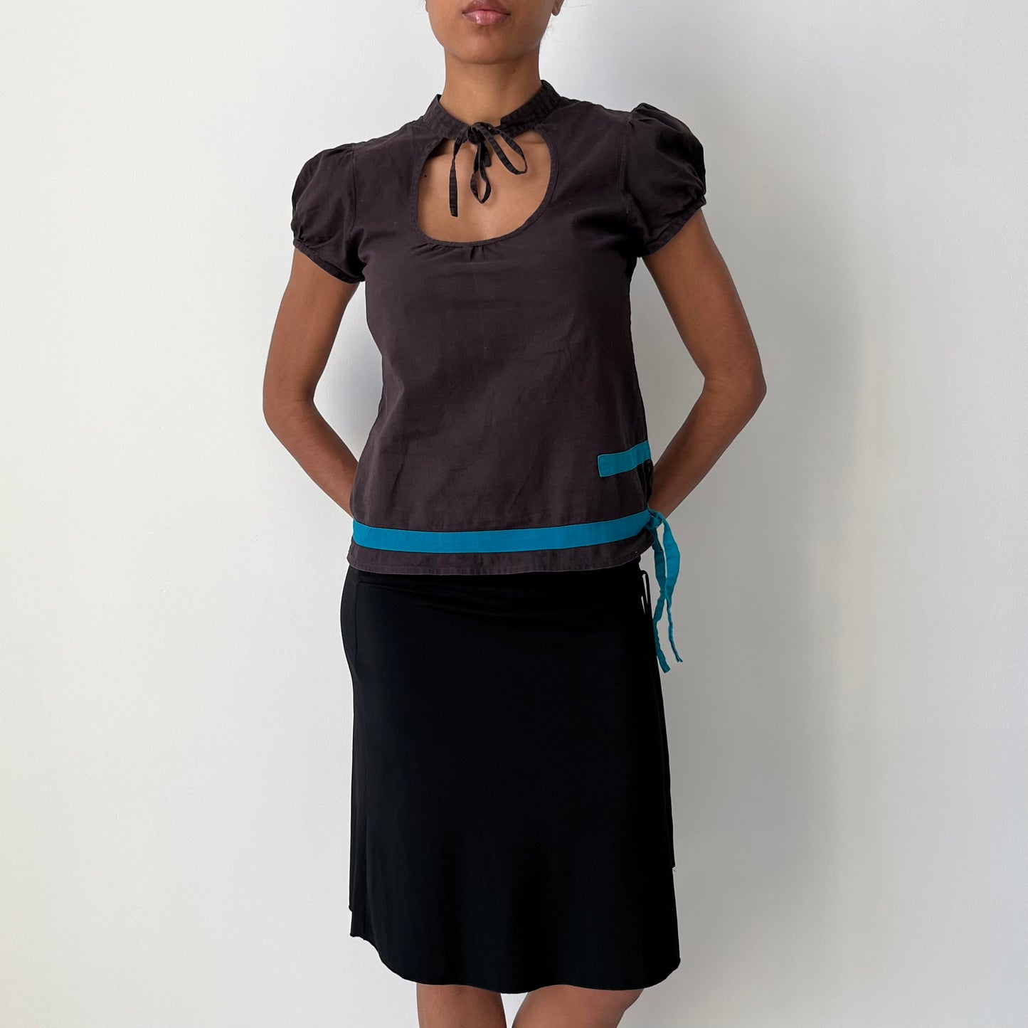 Short Sleeved Top - Size M