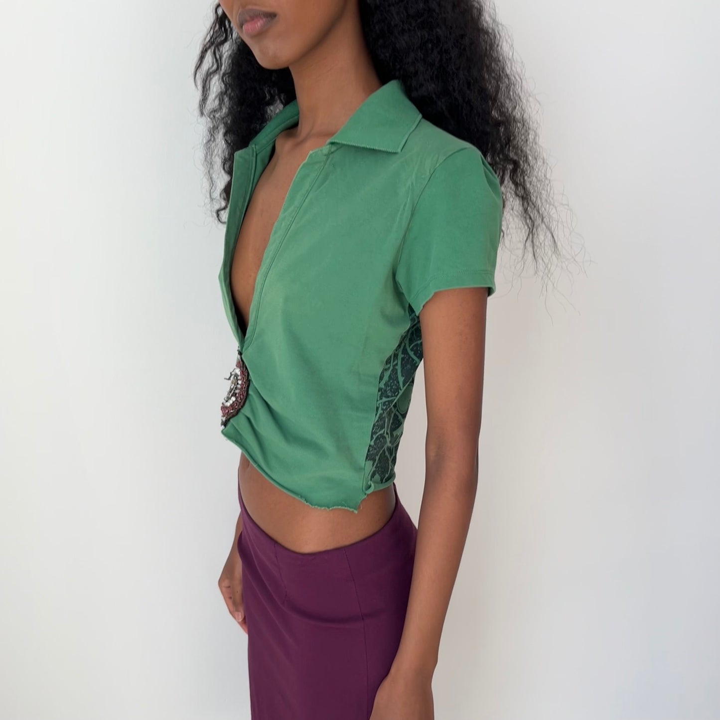 Short Sleeved Top - Size M