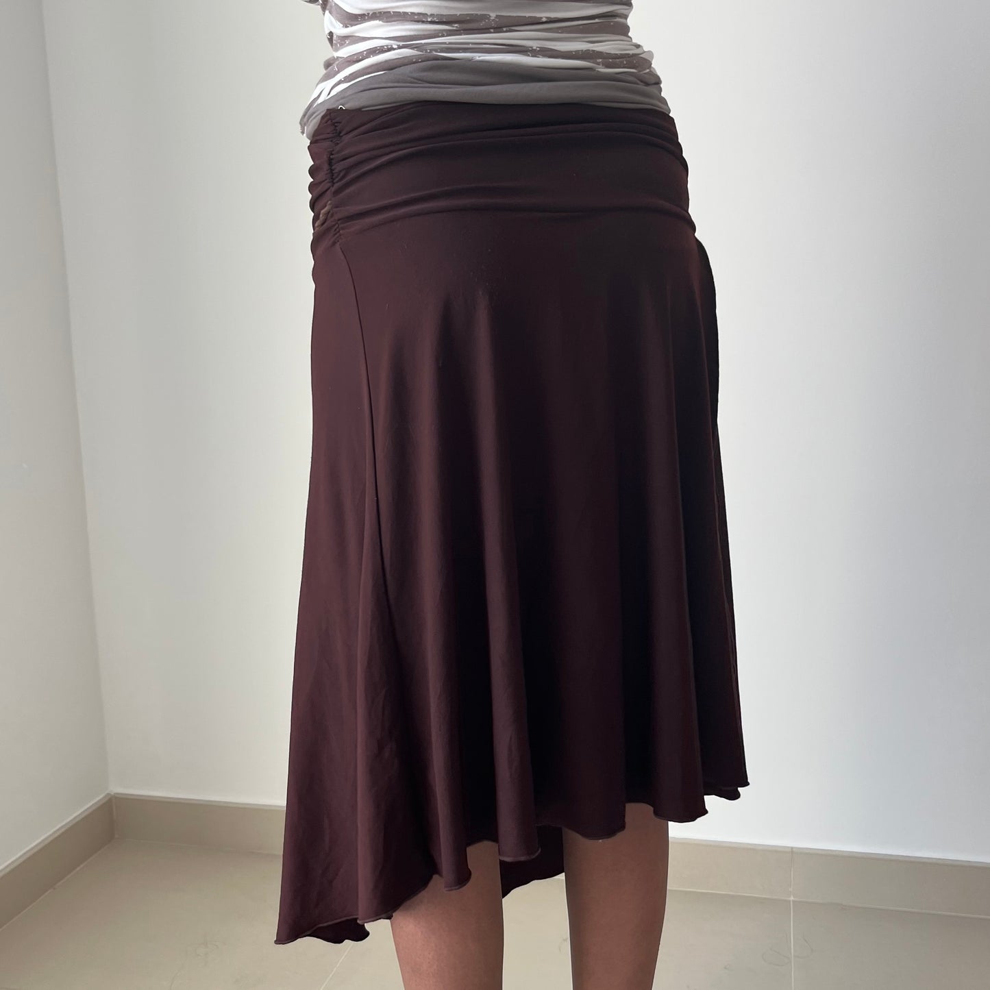 Asymmetric Midi Skirt - Size M