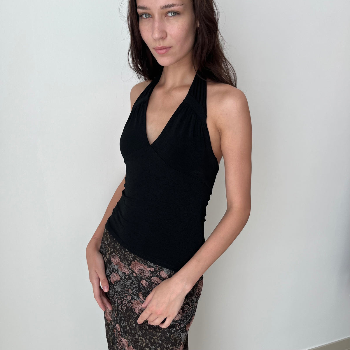 Slinky Halter Top - Size S