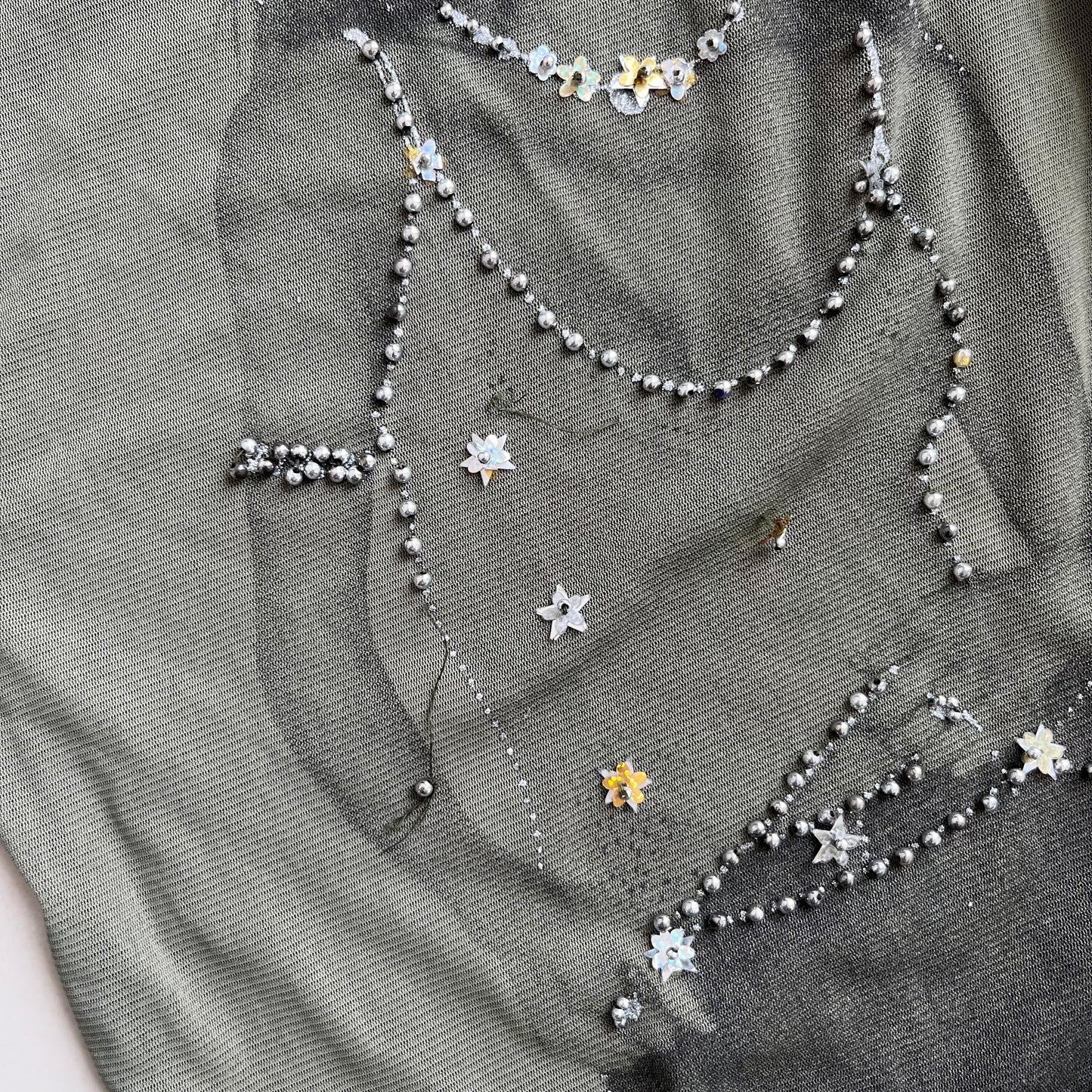 Three Quarter Sleeve Top - Size S
