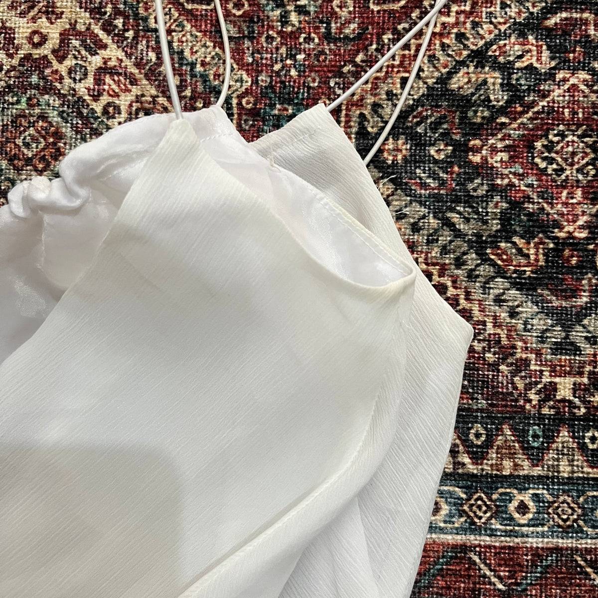 Maxi White Dress - Size S