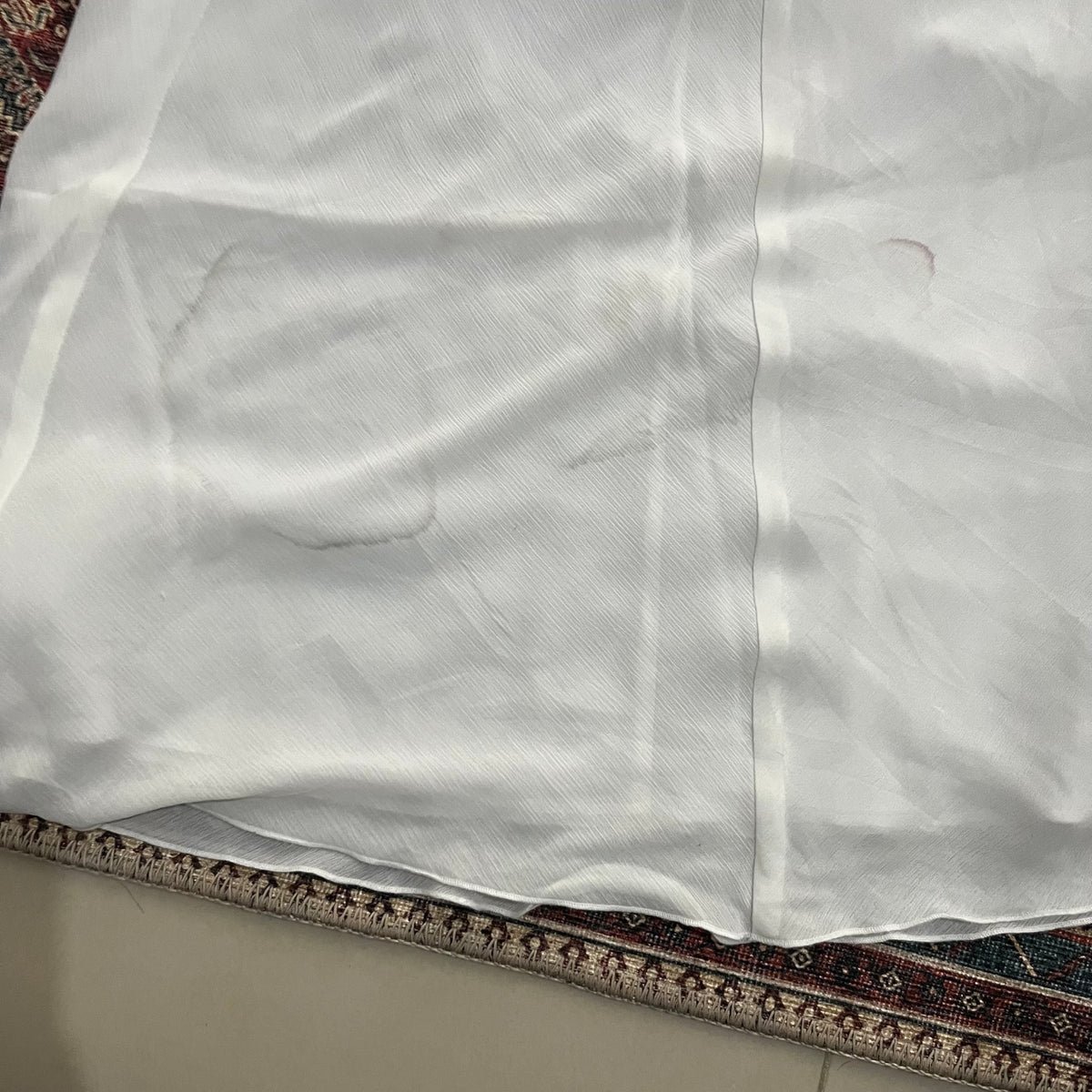 Maxi White Dress - Size S